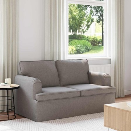 Soffa 120cm Taupe Metall