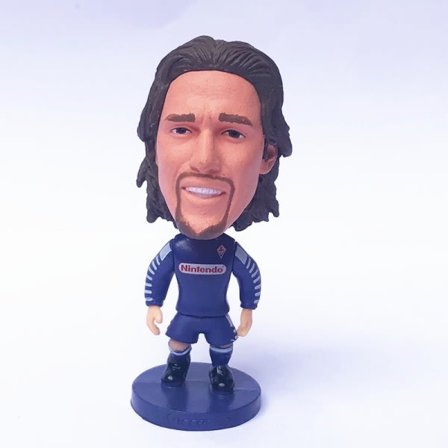 Fotbollsfans bobblehead Real Madrid Cairo Levan modell blå blå