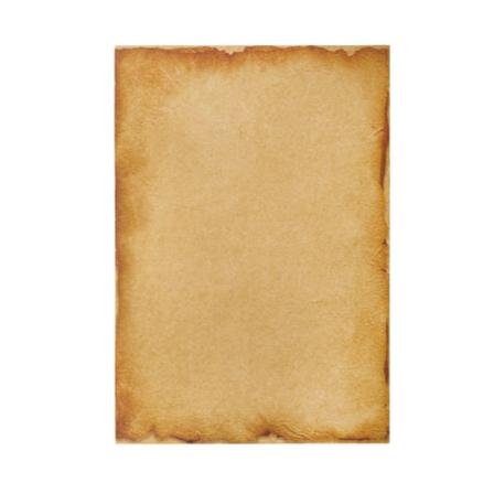 8 stykker kraftpapir 8 mønstre Vintage blomsterskrivepapir Brun A5 postpapir Dobbeltsidig