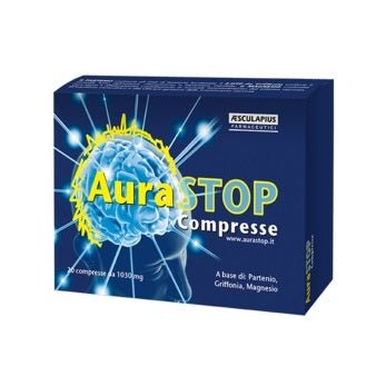 Aurastop 20 Compresse - Sollievo per Emicrania e Cefalea