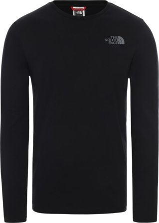 The North Face Men's Easy Long-Sleeve T-Shirt Men long-sleeved sweaters Black L