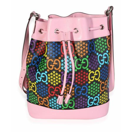 Gucci Vintage, Pre-owned Bucket Bag Roze, Dames, Maat:ONE Size