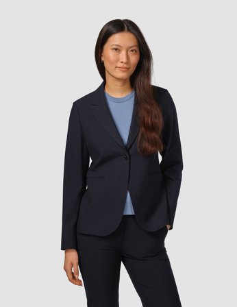 Shaping New Tomorrow - Damen - Essential Blazer - Midnight Blue - Fitted - Größe S