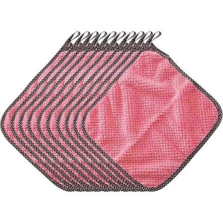 10 kpl Keittiön tiskirätti on nukkaamaton, hajuton uudelleenkäytettävä tiskiliina, erittäin imukykyinen keittiön tiskirätti