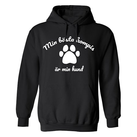 Min Basta kompis Ar Min Hund - Hoodie / Tröja - UNISEX
