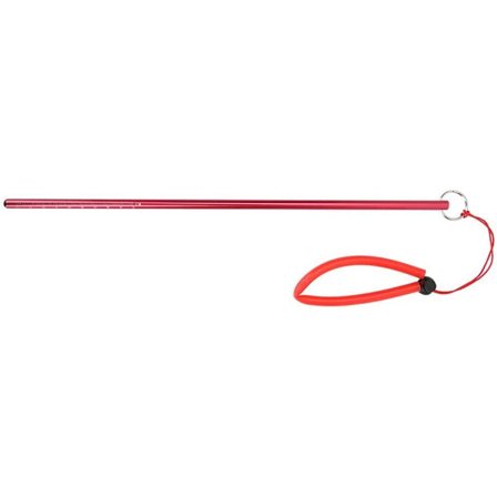 1 stk. rød dykkerpege pind Bærbar aluminium legering rev