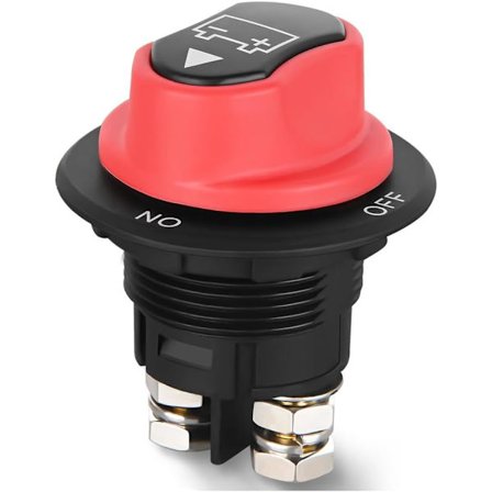 Batteriafbryder 100A Hovedafbryder Isolator 12V-32V Tænd Sluk Afbryder Vandtæt Kraftig til Marine Båd Bil Autocamper ATV UTV Yacht