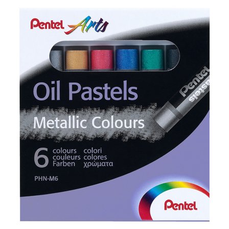 Oil Pastels Metallic Set of 6