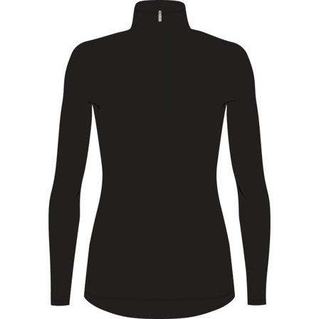 Icebreaker Women's Merino 260 Tech Long Sleeve Half Zip Thermal Top Women base layer tops Black S