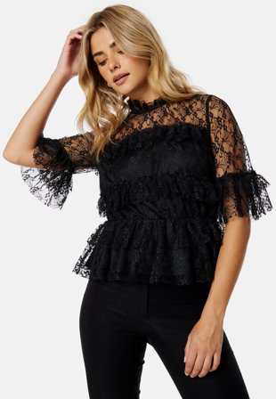 BUBBLEROOM-Frill Lace Blouse-42