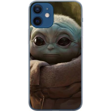 Apple iPhone 12 Genomskinligt Skal Baby Yoda