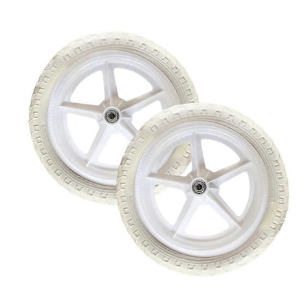 2 kpl 12 tuuman lasten tasapainopyörän pyörät Lasten pyöräilyn tukipyörät Ilmattomat renkaat