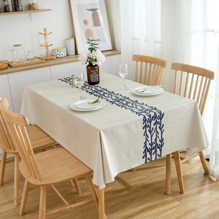 (Rattan, 137x200 cm) Duk i PVC, vanntett og enkel å rengjøre, rektangulær duk