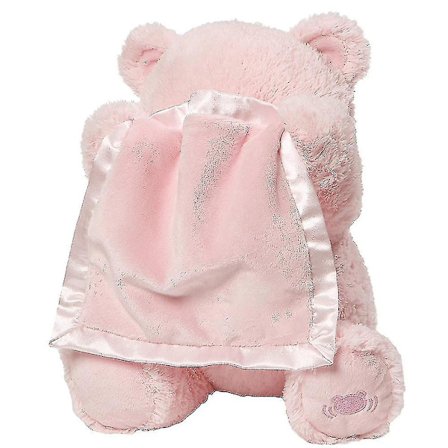 Gem og skjul bjørne legetøj børnedag gave plys talende lommetørklæde bjørn - 2024