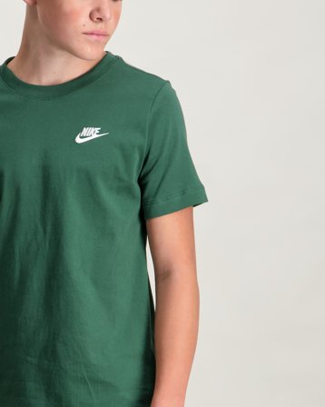 Nike K Nsw Tee Emb Futura Lbr Vihreä T-paidat Pojat - Kids Brand Store
