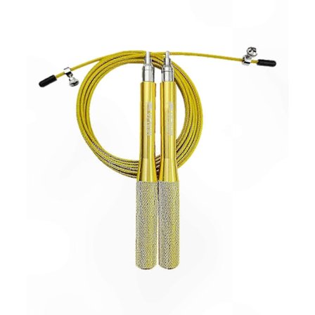 Kultainen hyppynaru kuntoiluun ja liikuntaan, parannettu kestävyys ja tasainen pyörimisnopeus, hyppynaru aikuisille ja lapsille urheiluharjoitteluun