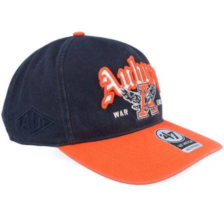 47 Brand - College Blå adjustable Caps - Auburn Tigers Ncaa Charlton Tt 47 Hitch Navy/Orange A-Frame Adjustable @ Hatstore