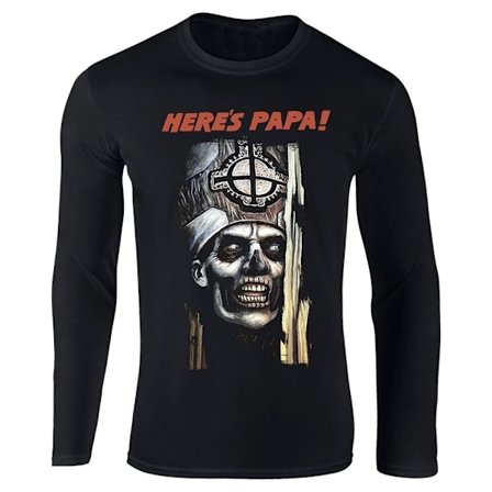 Ghost HereÂ ́s Papa langærmet t-shirt