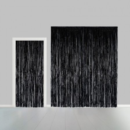 Dørvindu folie svart 240 x 100 cm