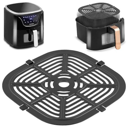 Premium ruostumattomasta teräksestä valmistettu kori Air Fryer BD-652:lle