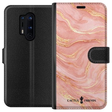 Yhteensopiva Lompakkokotelo OnePlus OnePlus 8 Pro Cactus and Friends – RoseGoldFlow