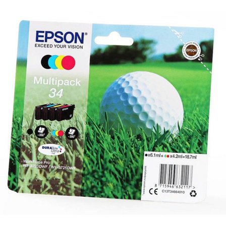 EPSON Bläckpatron T3466 bk/c/m/y 4/fp - Lyreco - Toner och bläck - Bläckpatroner - Bläckpatroner Epson