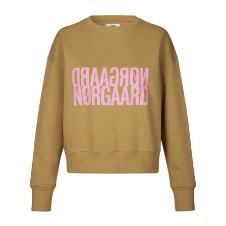Mads Nørgaard, Sweatshirts Beige, Dames, Maat:L