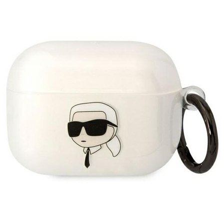 Karl Lagerfeld KLAPHNIKTCT AirPods Pro-skydd transparent Karl`s Head