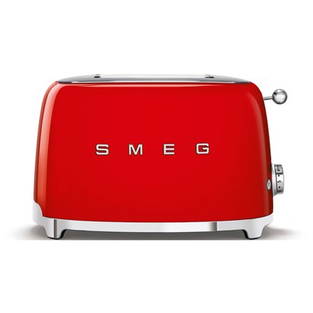Smeg Brödrost 2 skivor Röd | Köksmaskiner > Brödrostar | Bagaren och Kocken