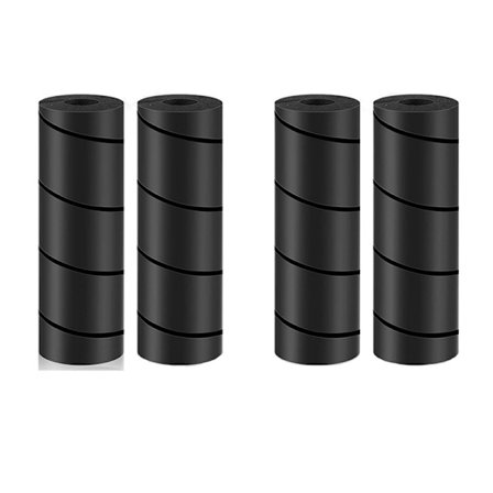 Gummi sängram fotskydd (4 st)