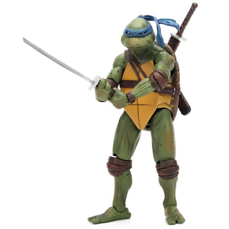 Teenage Mutant Ninja Turtles, Leonardo Comics Heroes Actionfigurer