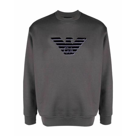 Emporio Armani Trui , Grijs , Heren , Maat: L