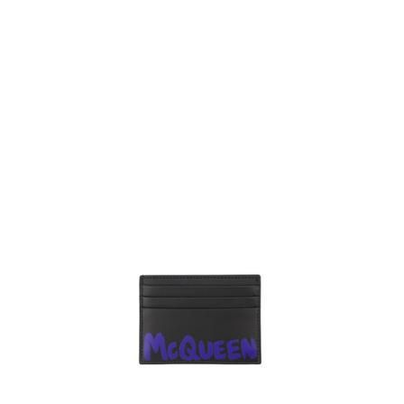 Alexander McQueen card holder Sort, Herre Punge og Kortholder, Størrelse: ONE Size