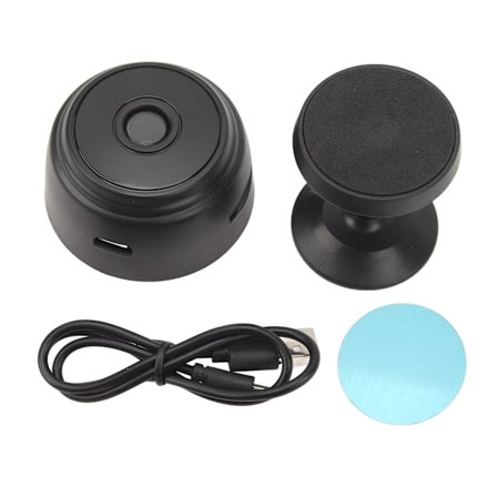 1080P HD WiFi Hem Säkerhetskamera med Mörkerseende Rörelsedetektering Magnetisk Sug