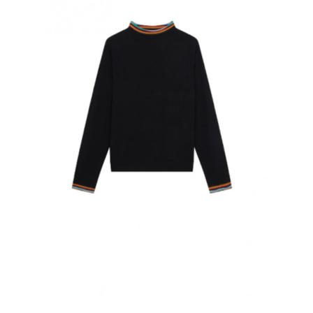 PS By Paul Smith, Knitwear Czarny, Mężczyzna, Rozmiar: S