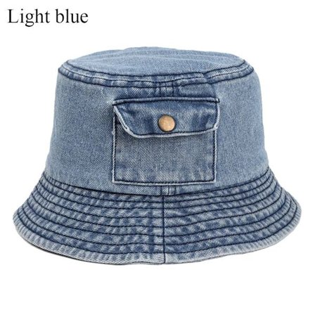 Bucket Hat Fisherman Hat LJUSBLÅ