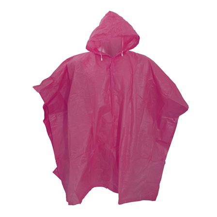 Splashmacs Unisex Lätt Regn Poncho ONE Fuchsia