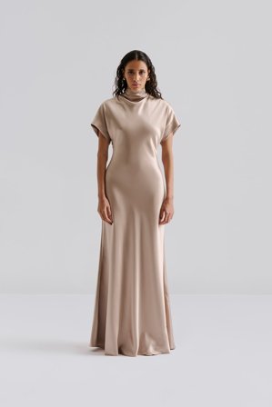 Malina - Alivia maxi dress - 36 - Champagne