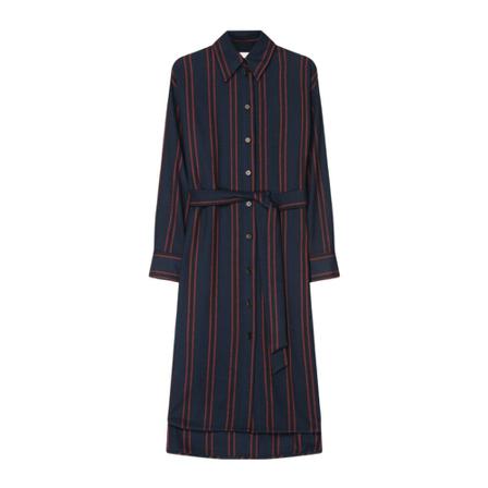 Seidensticker Dress Oversized fit , Blauw , Dames , Maat: 3XL Blousejurken