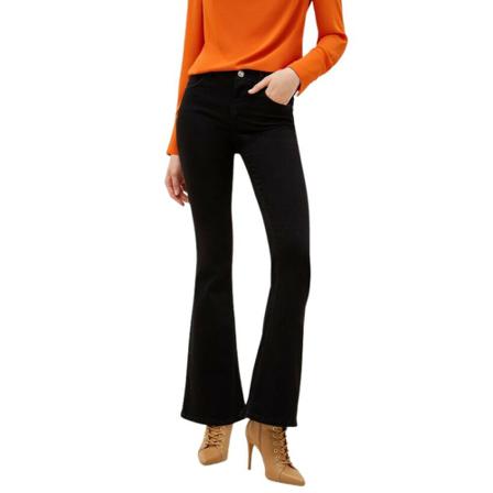 Liu Jo, Flared Jeans Zwart, Dames, Maat:W29