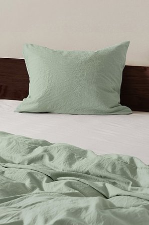 Jotex - Poszewka Na Poduszkę Zielony - FLIX - Kup Poszewki na poduszki firmy Jotex