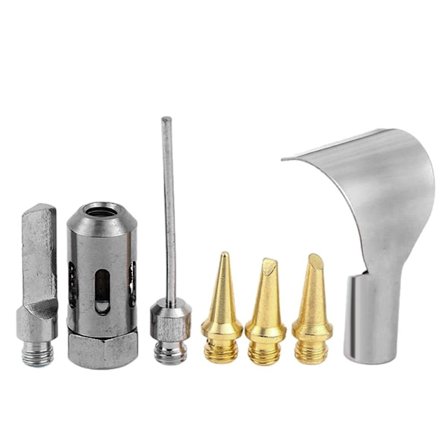 2/6 st Gassvetssats Gaslödkolvhuvud SET SET