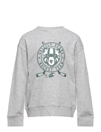 Albert3 Sweatshirt Trøje Grå Mango
