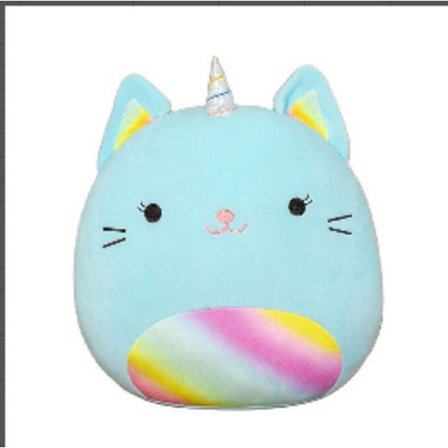 Squishmallows Nicole the Caticorn, 20 cm flerfarget