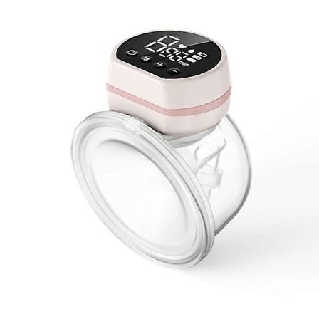 Bærbar Brystpumpe, Lcd Håndfri Brystpumpe, 3 Tilstande Og 9 Justerbare Niveauer, Pink