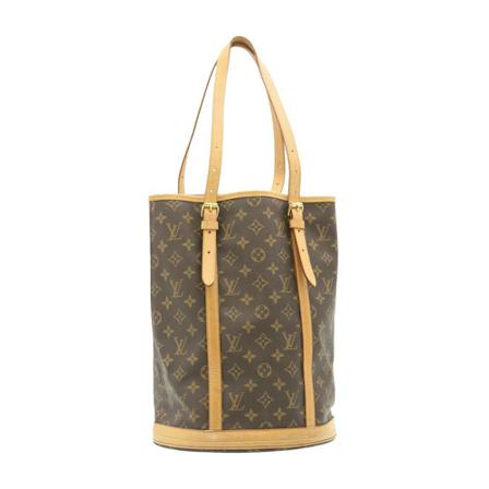 Louis Vuitton Vintage Pre-owned Bucket GM Taske Brun, Dame Vintage Tasker, Størrelse: ONE Size
