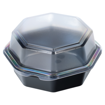 Salatboks Sort 580 ml