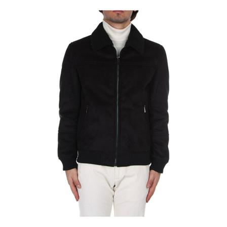 At.P.Co Leather Jakke Sort, Herre