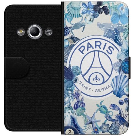 Yhteensopiva Lompakkokotelo Samsung Galaxy Xcover 3 PSG jalkapallo seura Pariisi Ligue 1 Ranska hallitseva liigassa teknisesti taitava joukkue vahvat