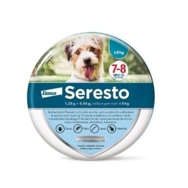 Seresto per cani fino a 8kg - 38cm di lunghezza